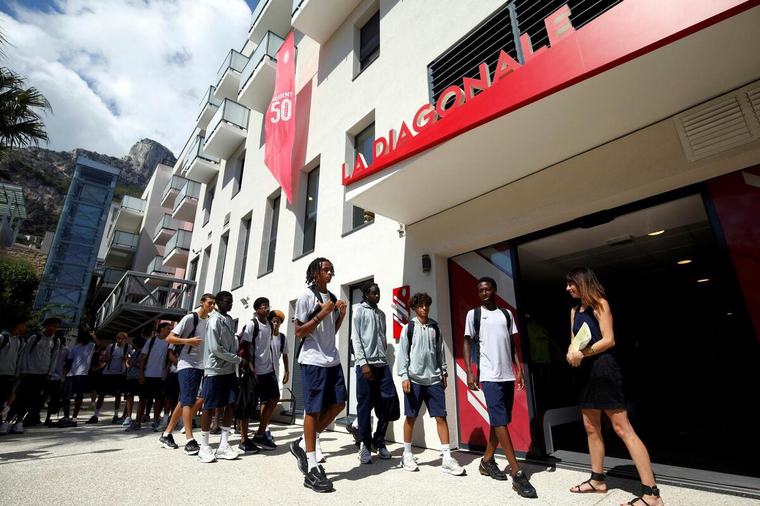 Rentrée scolaire des espoirs du foot monégasque, ou comment conjuguer l’excellence sur tous les terrains
